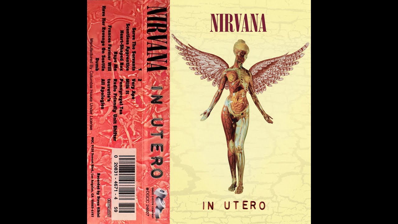 Nirvana: Serve The Servants (1993 Cassette Tape)
