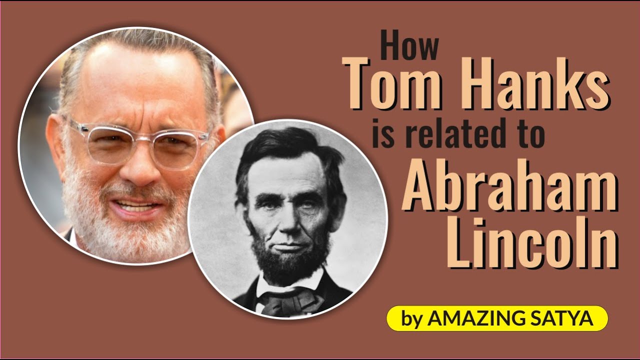 HOW TOM HANKS IS RELATED TO ABRAHAM LINCOLN - Interesting facts in English, Amazing facts #Shorts