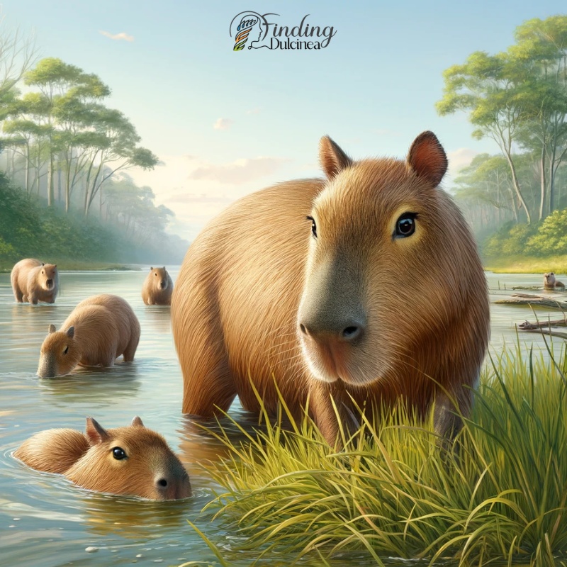 Capybara Facts: Semi-aquatic