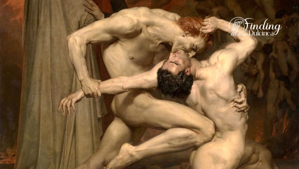 Scary Paintings: Dante And Virgil by William-Adolphe Bouguereau