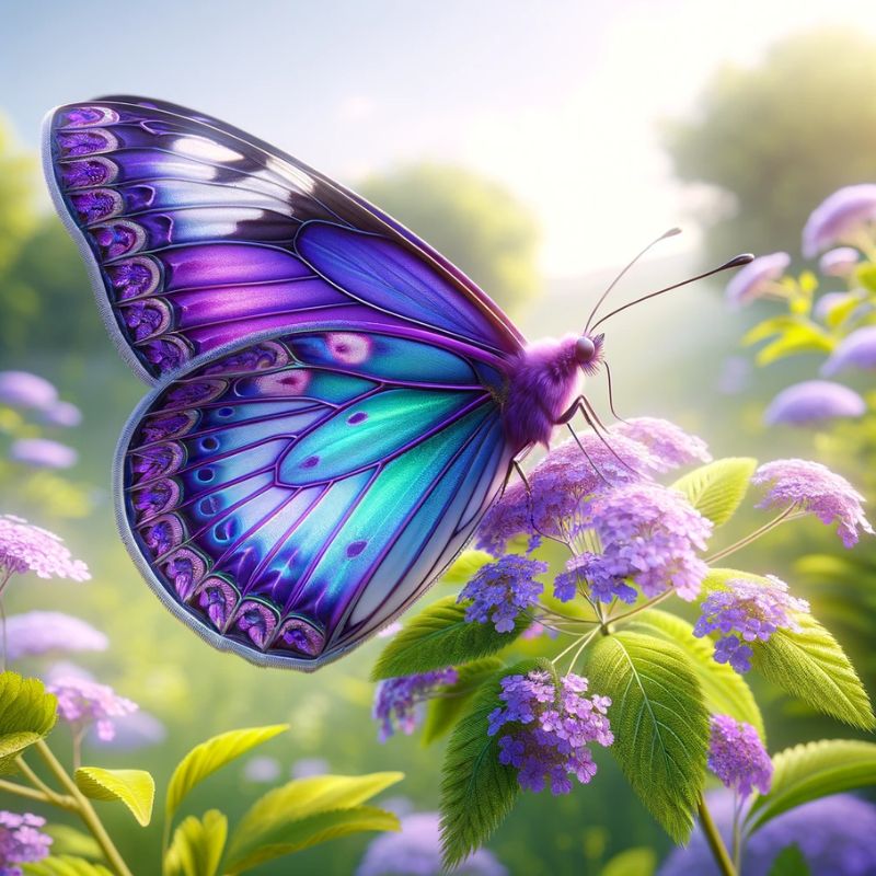 Purple Butterfly Meaning in Love and Relationship