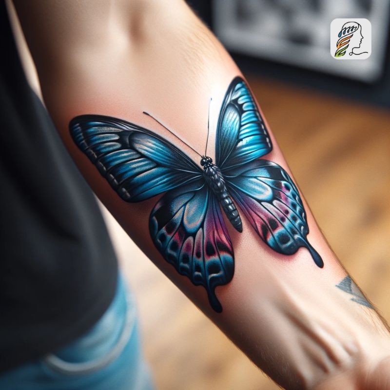 Butterfly Tattoo Meaning: Soul's metamorphosis