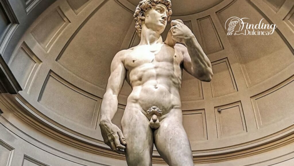 Wear And Tear Over Centuries On Michelangelo's David