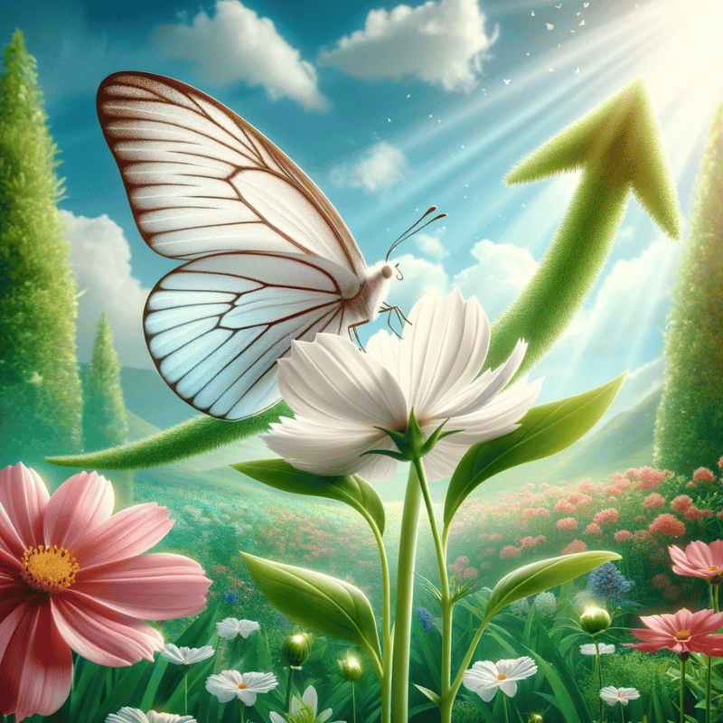 White Butterfly Meaning: New beginnings