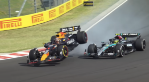 Max Verstappen Collision with Lewis Hamilton