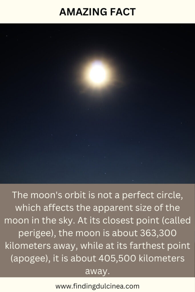 Moon Facts