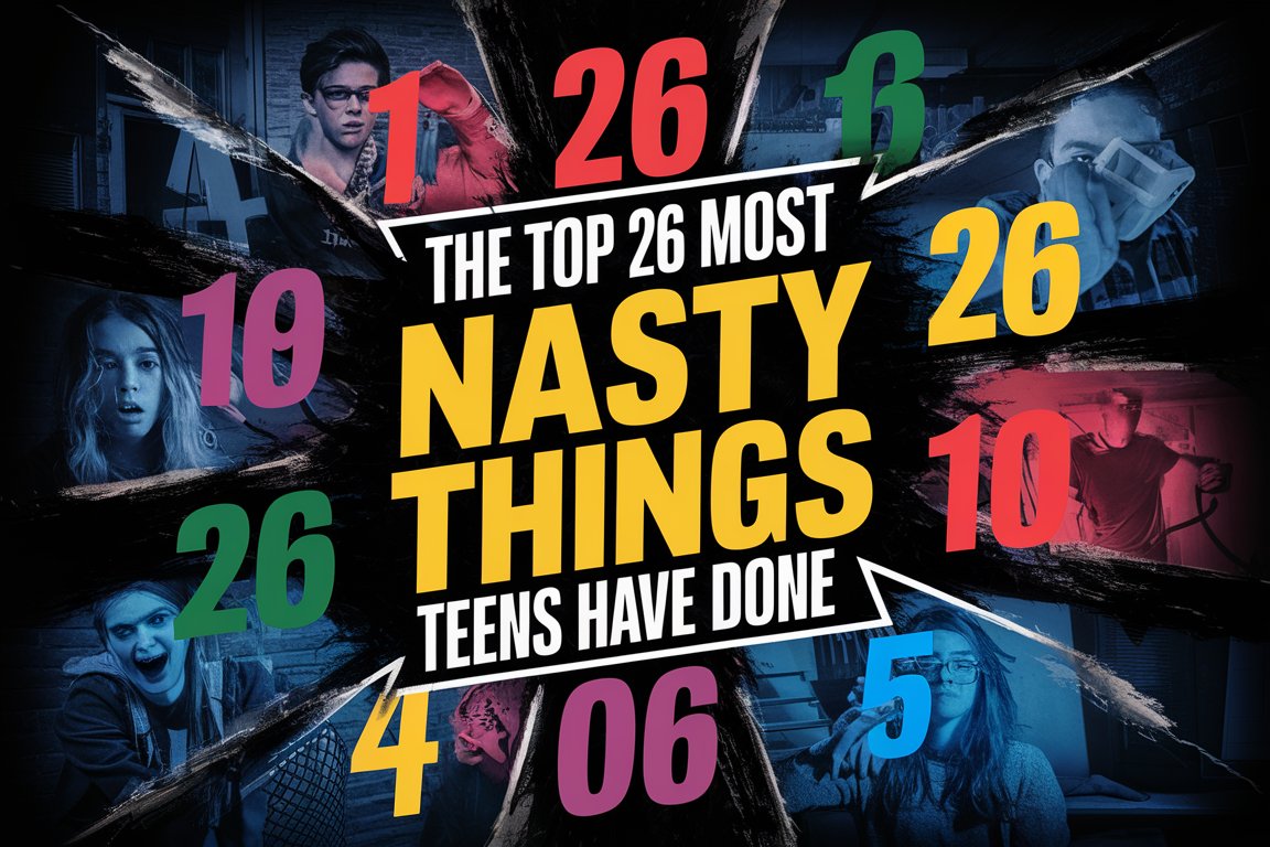 Most Nasty Things Teens Have Done