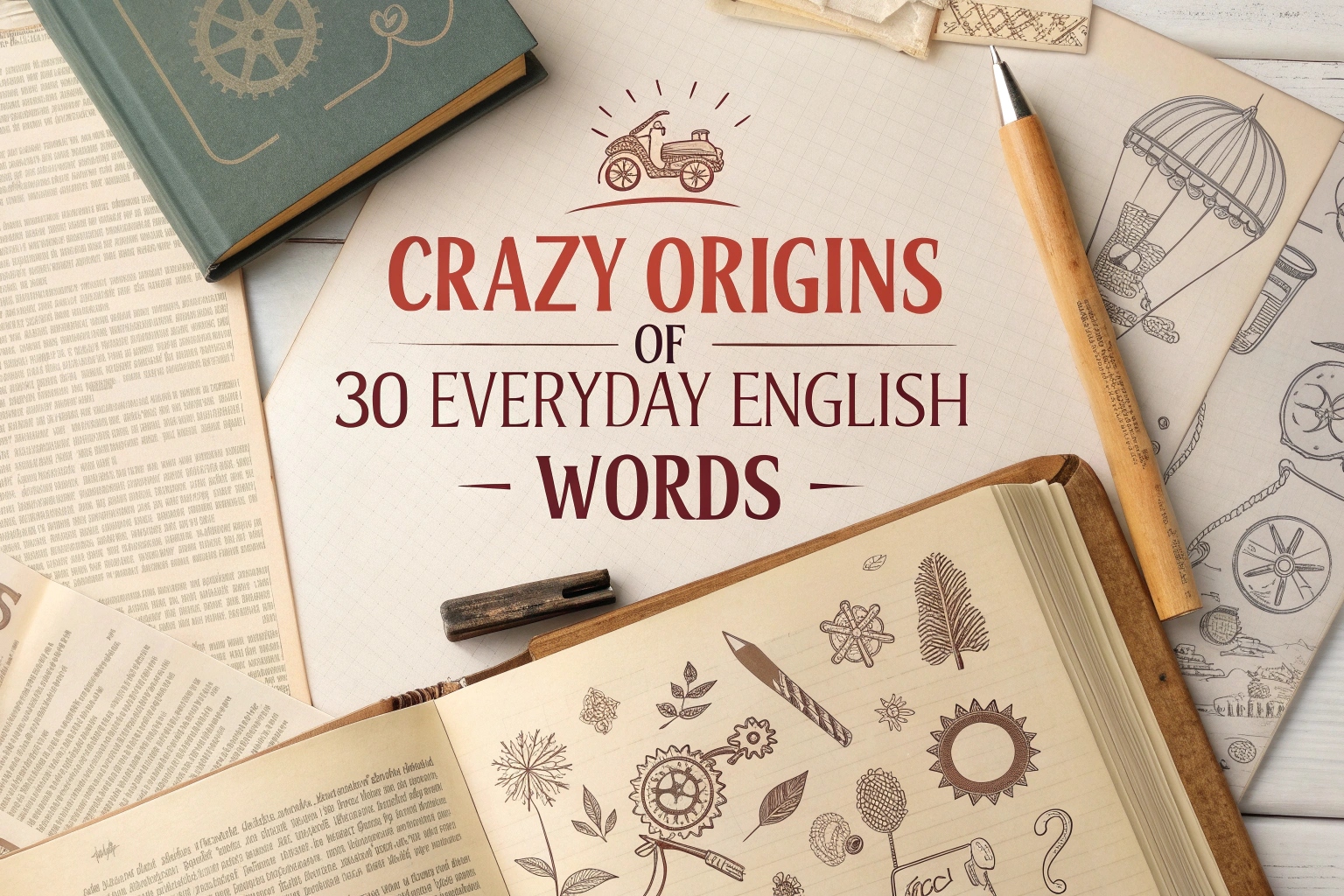 Crazy Origins of English words