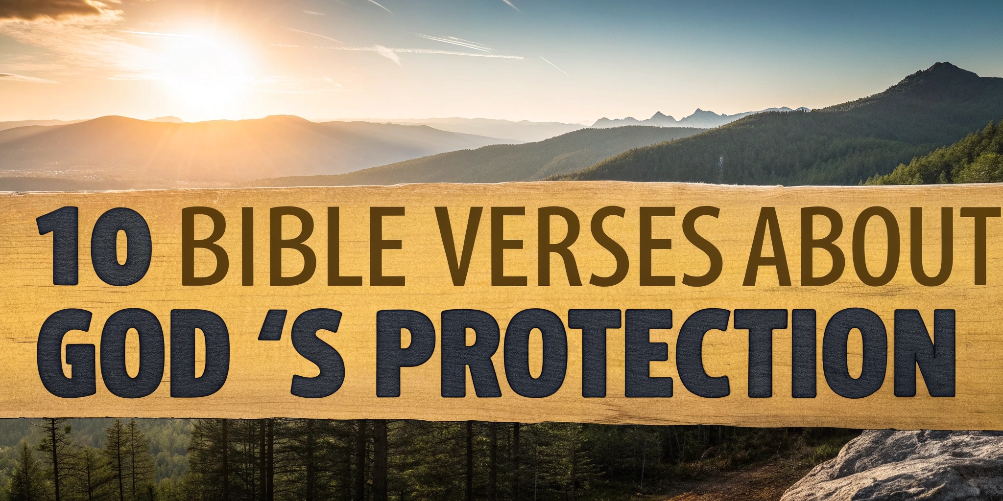 Bible Verses About God’s Protection