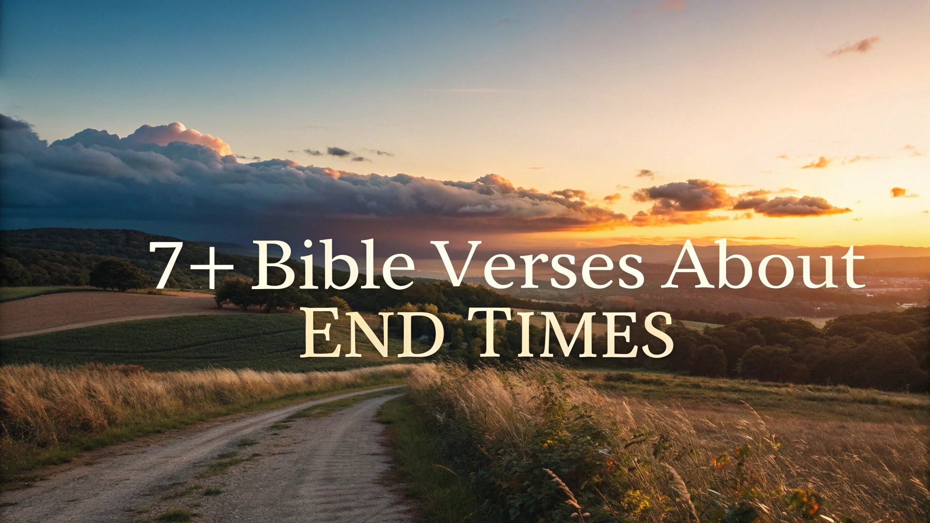 Bible Verses About End Times