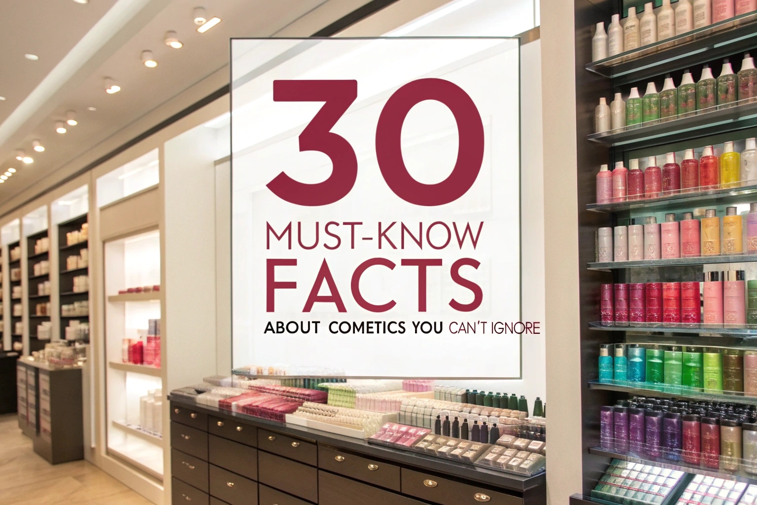 Facts About Cosmetics