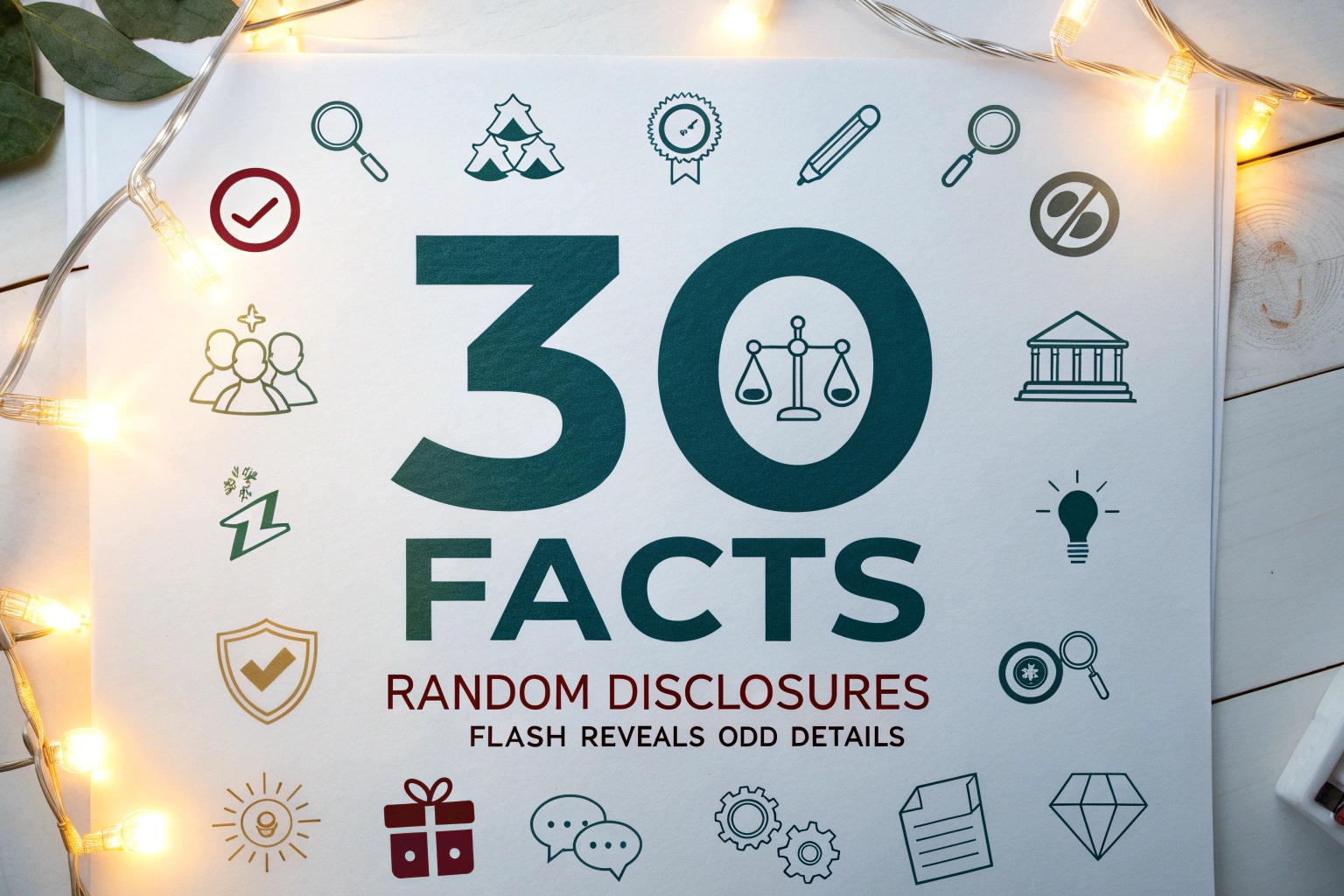 Facts of Random Disclosures Flash