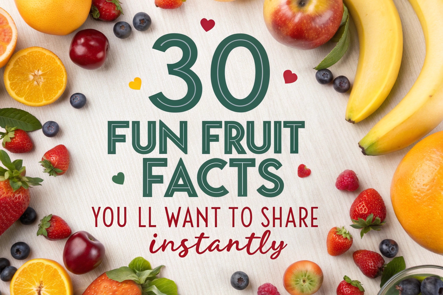 Fun Fruit Facts