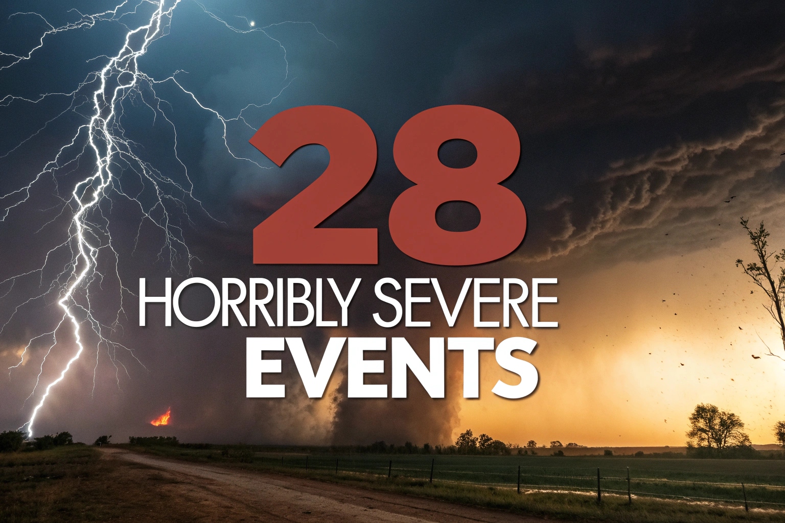 Horribly Severe Events On Earth