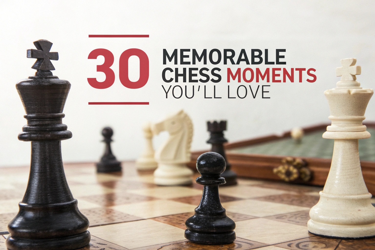 Memorable Chess Moments