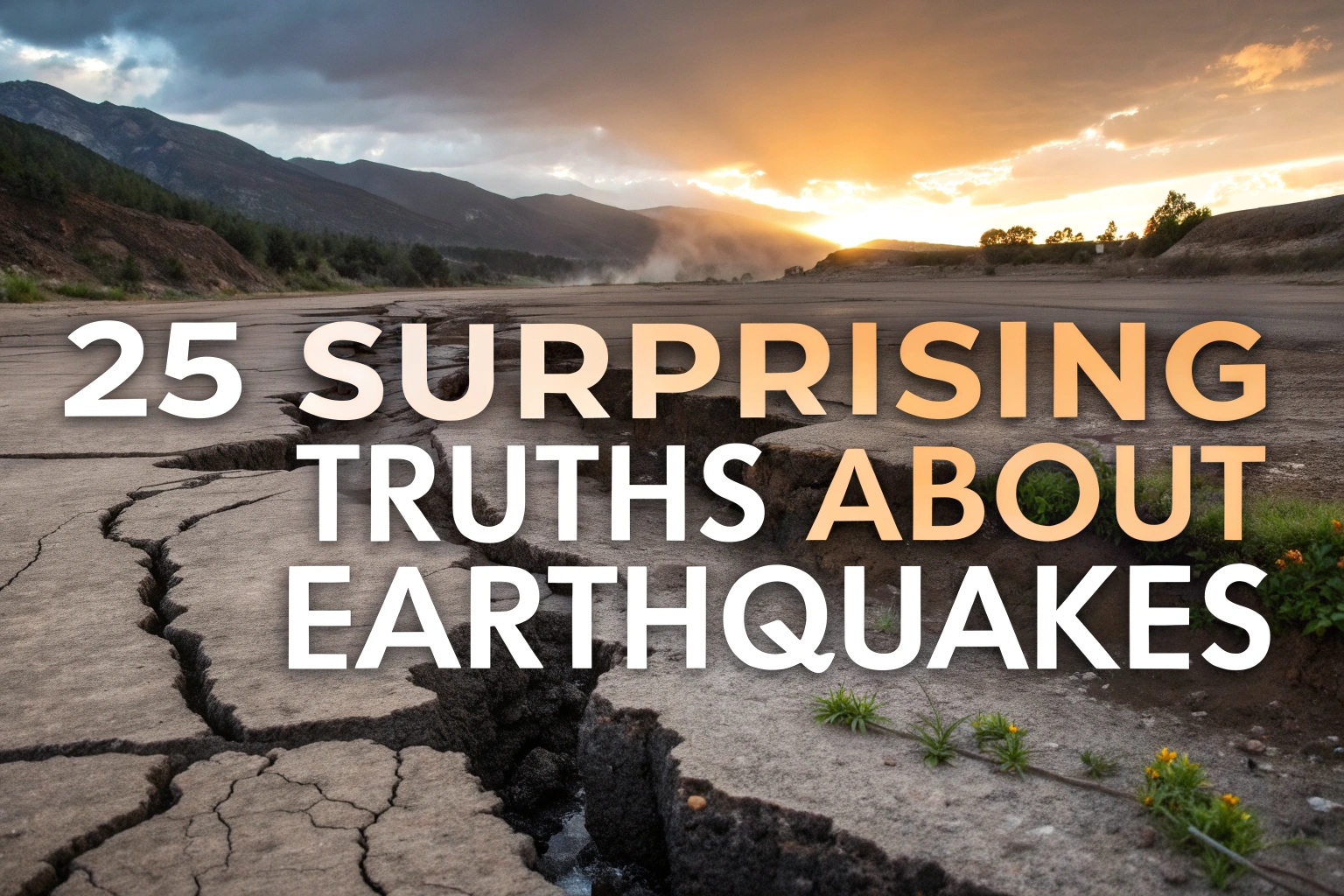 Surprising Truths About Earthquakes