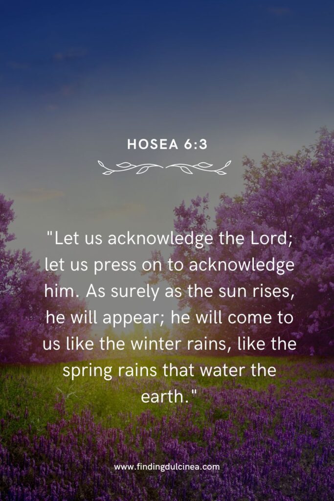 Spring Bible Verses