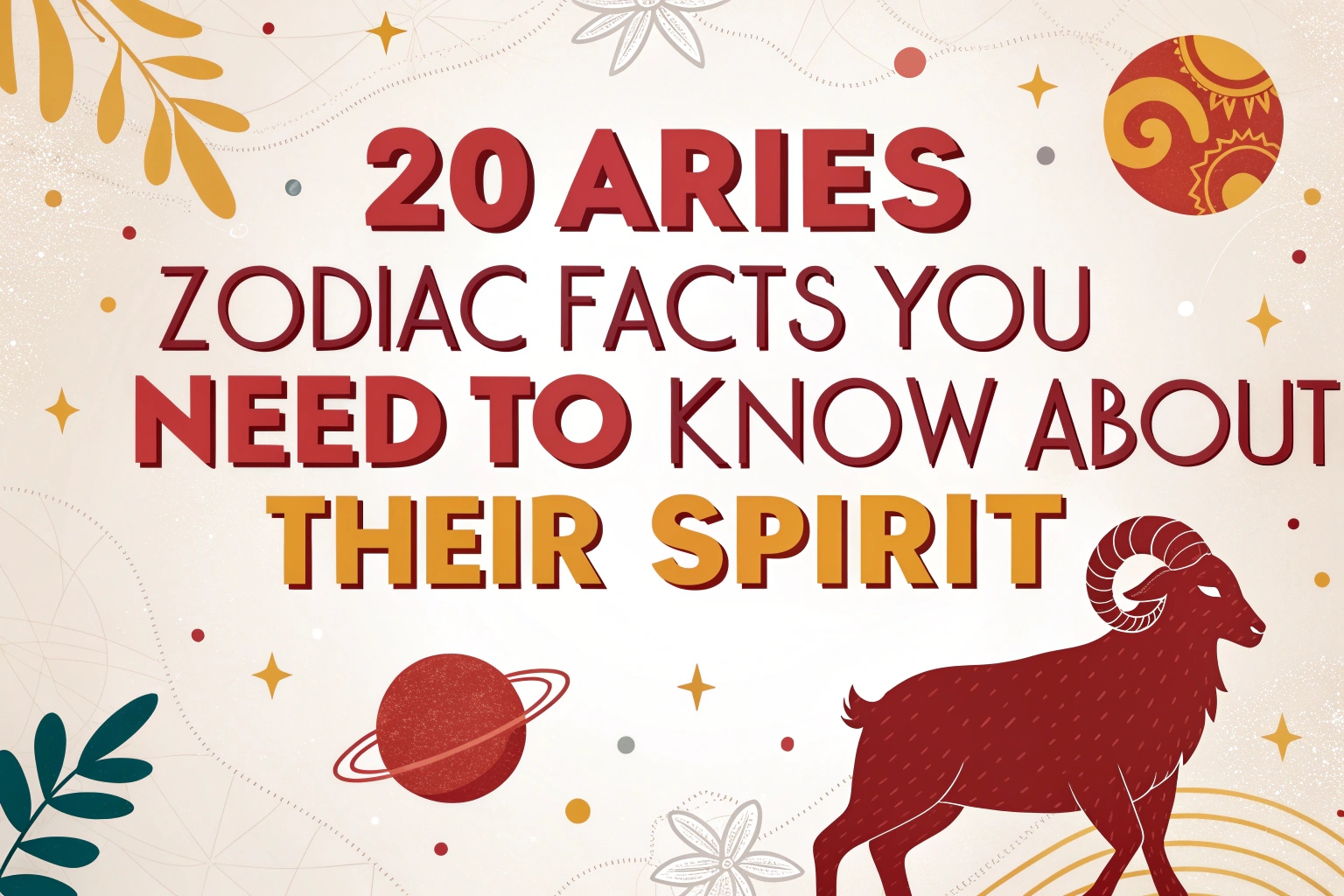 Aries Zodiac Facts