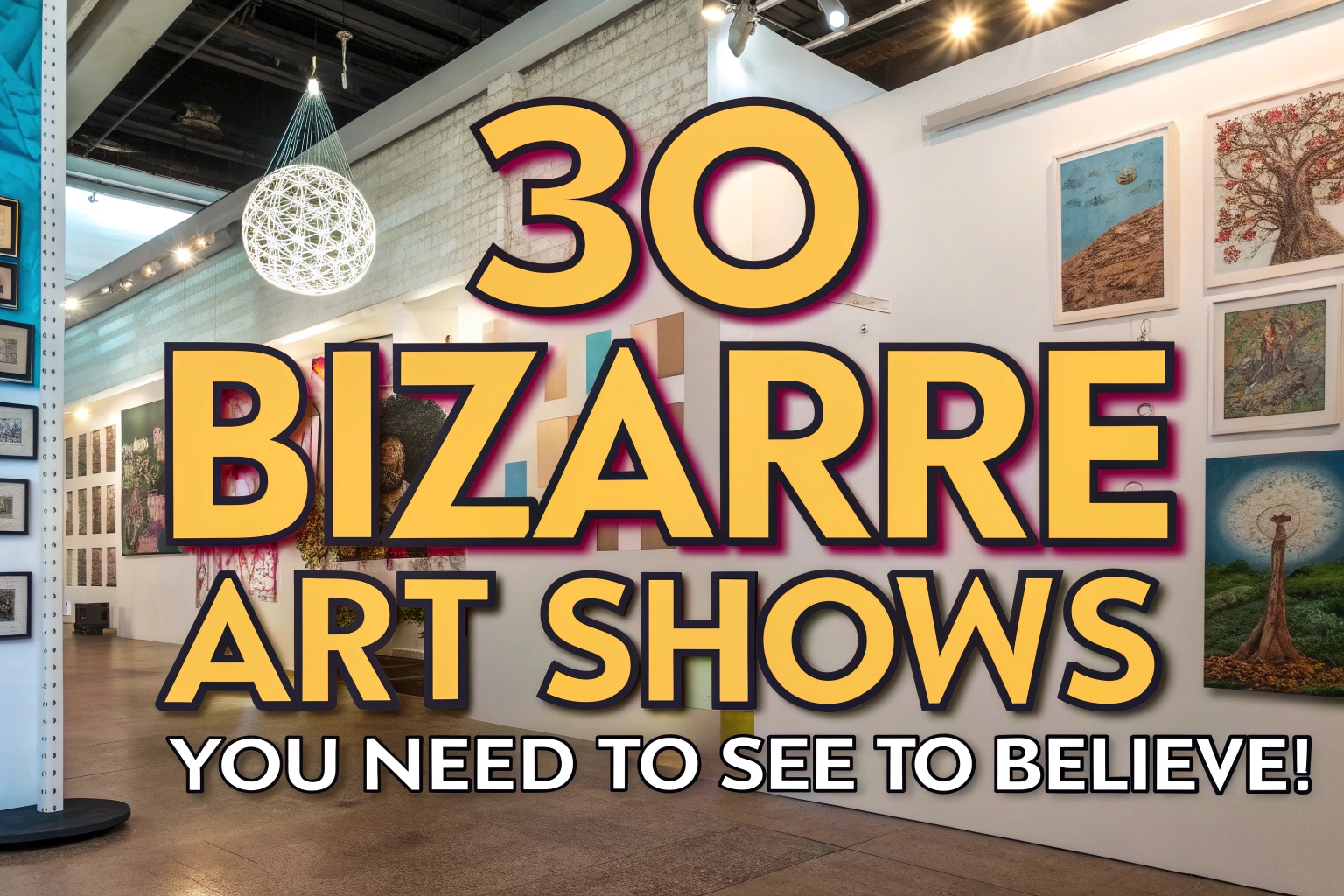 Bizarre Art Shows