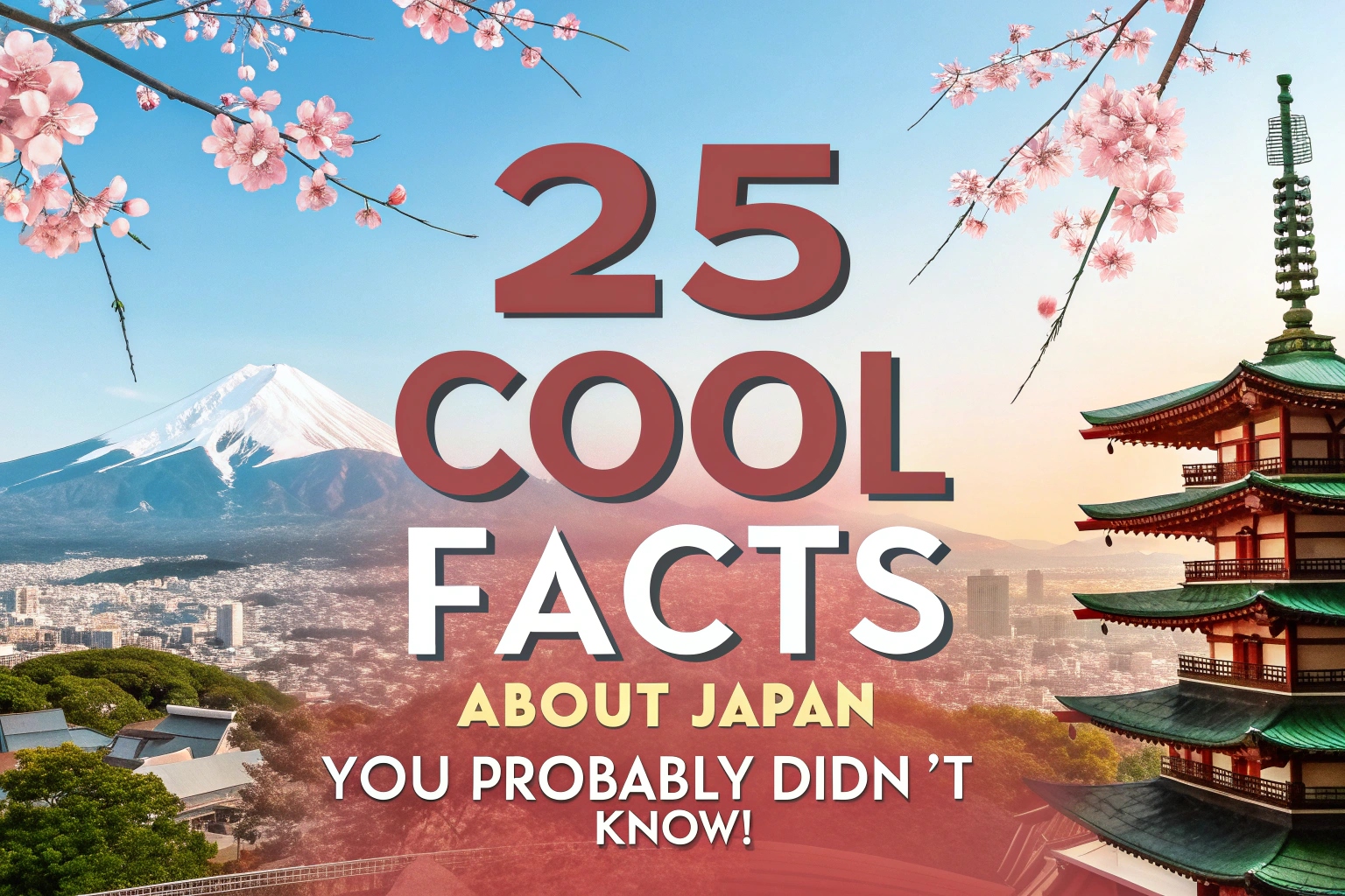 Cool Facts About Japan