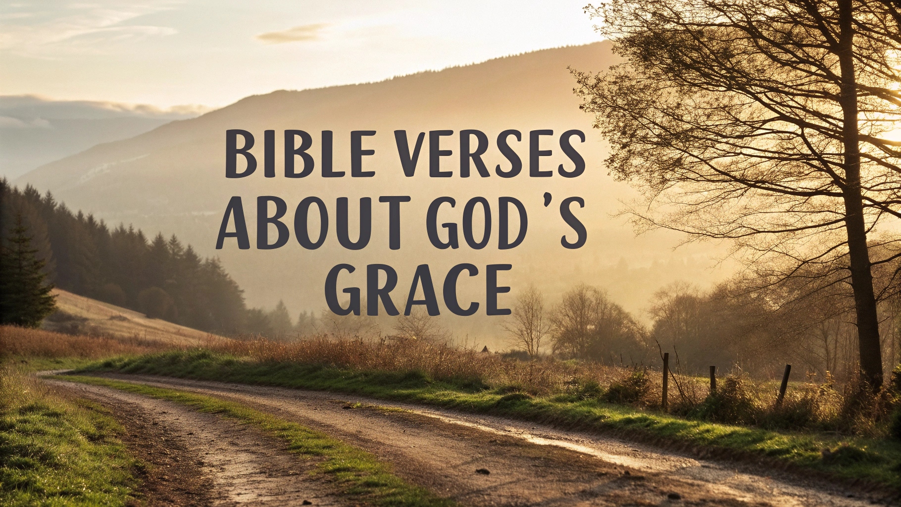 Bible Verses About God’s Grace