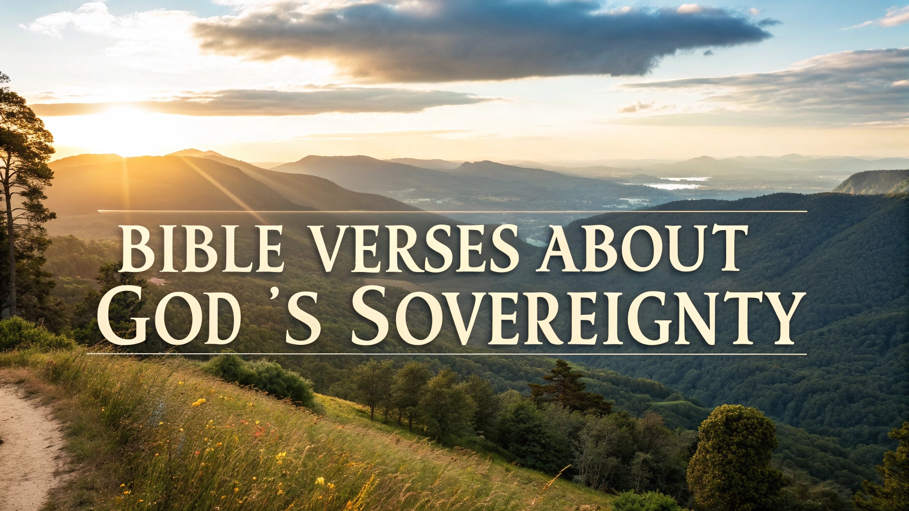 Bible Verses About God’s Sovereignty