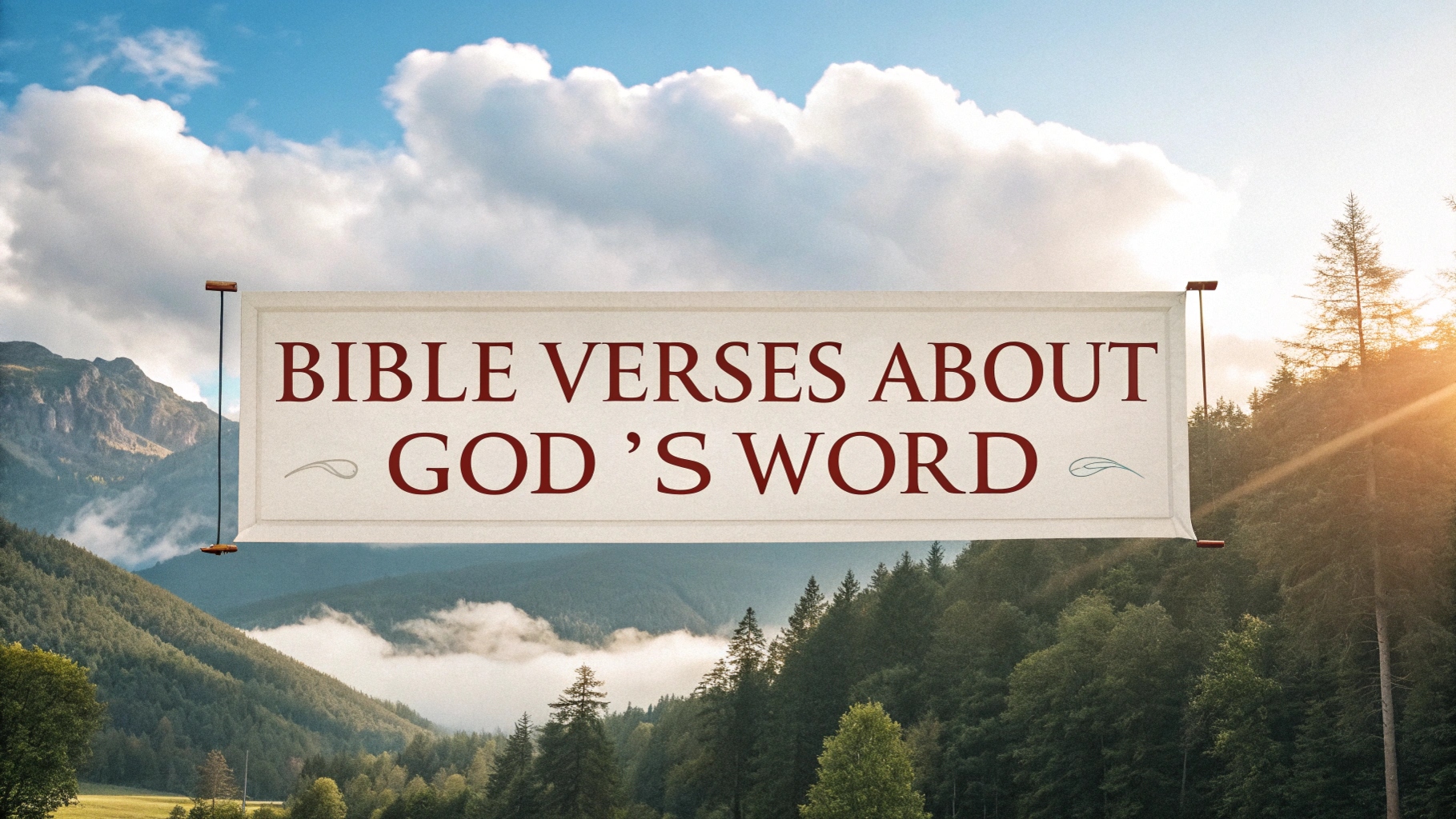 Bible Verses About God’s Word