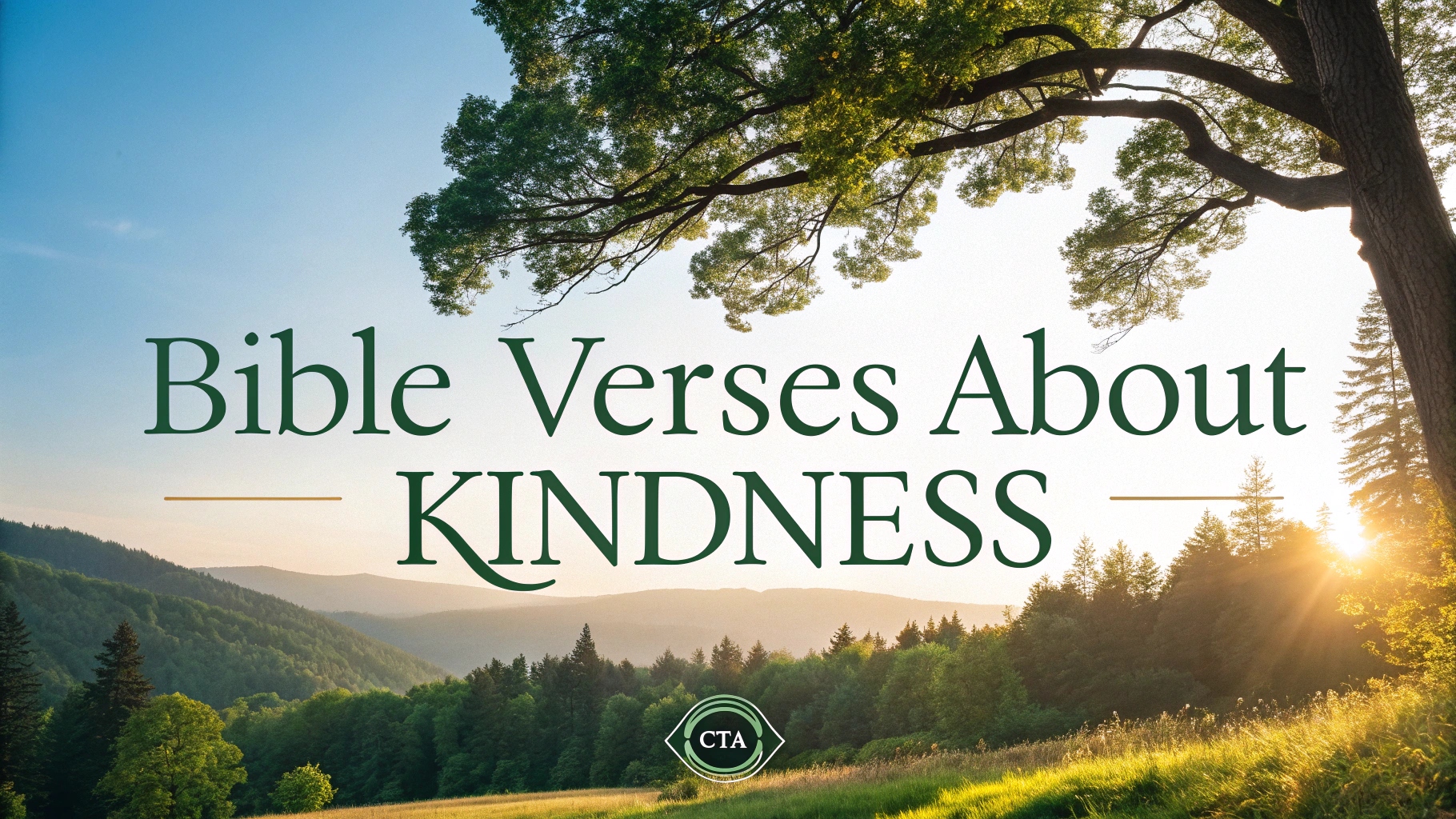 Bible Verses About Kindness