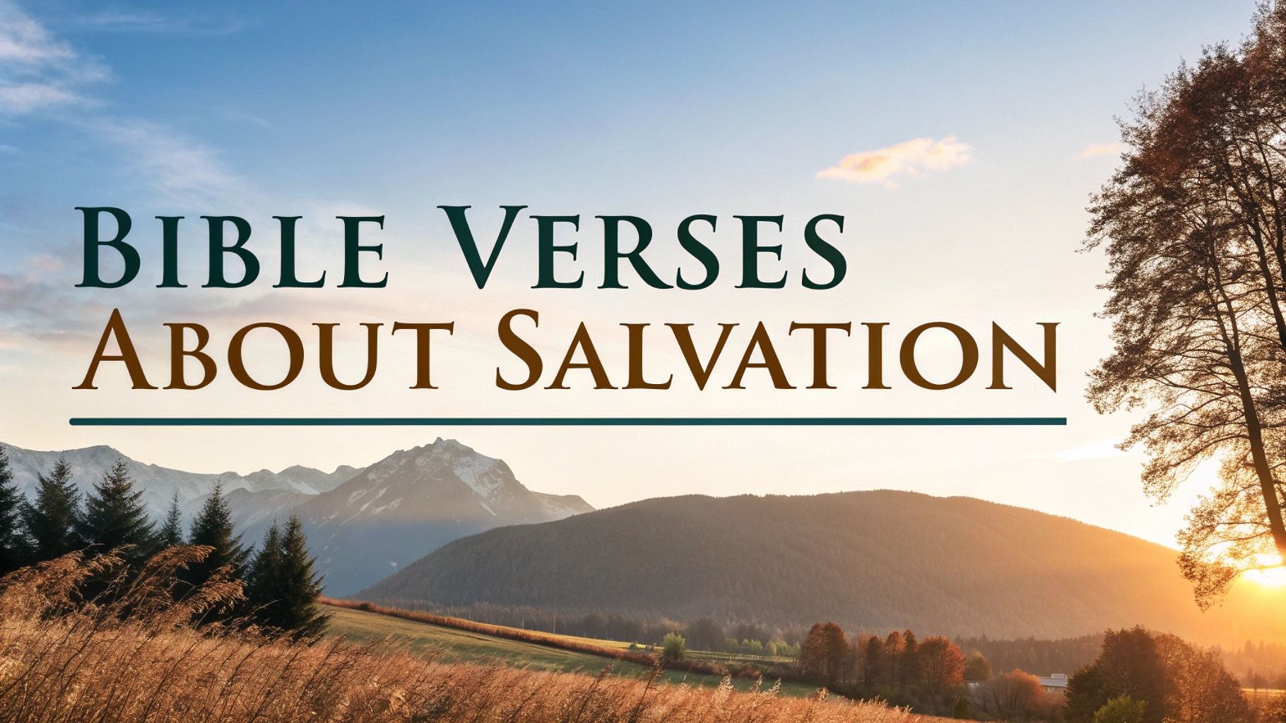 Bible Verses About Salvation