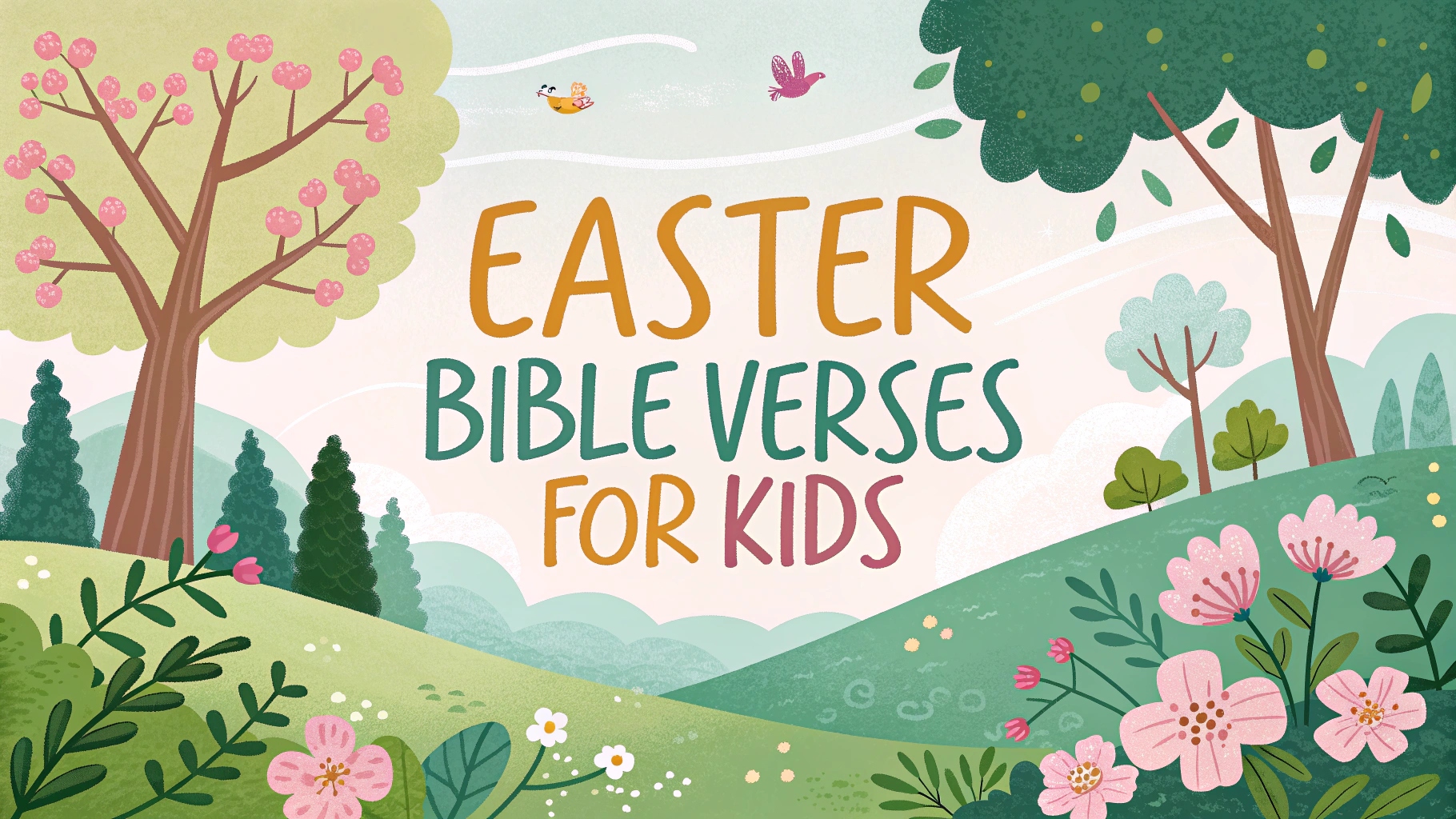 Easter Bible Verses for Kids
