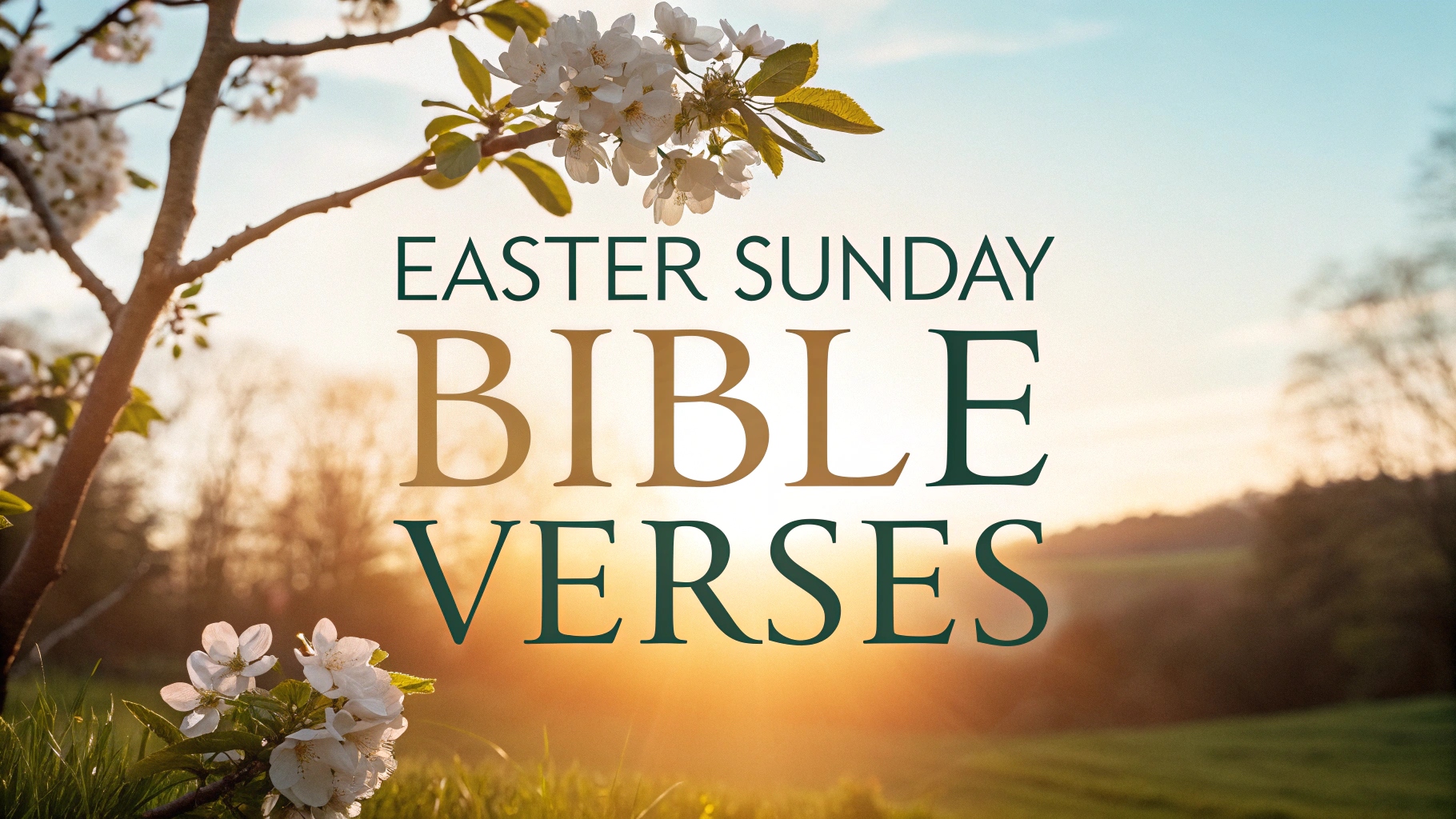 Easter Sunday Bible Verses