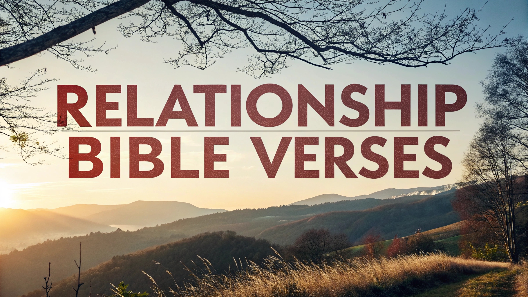 relationship bible verses