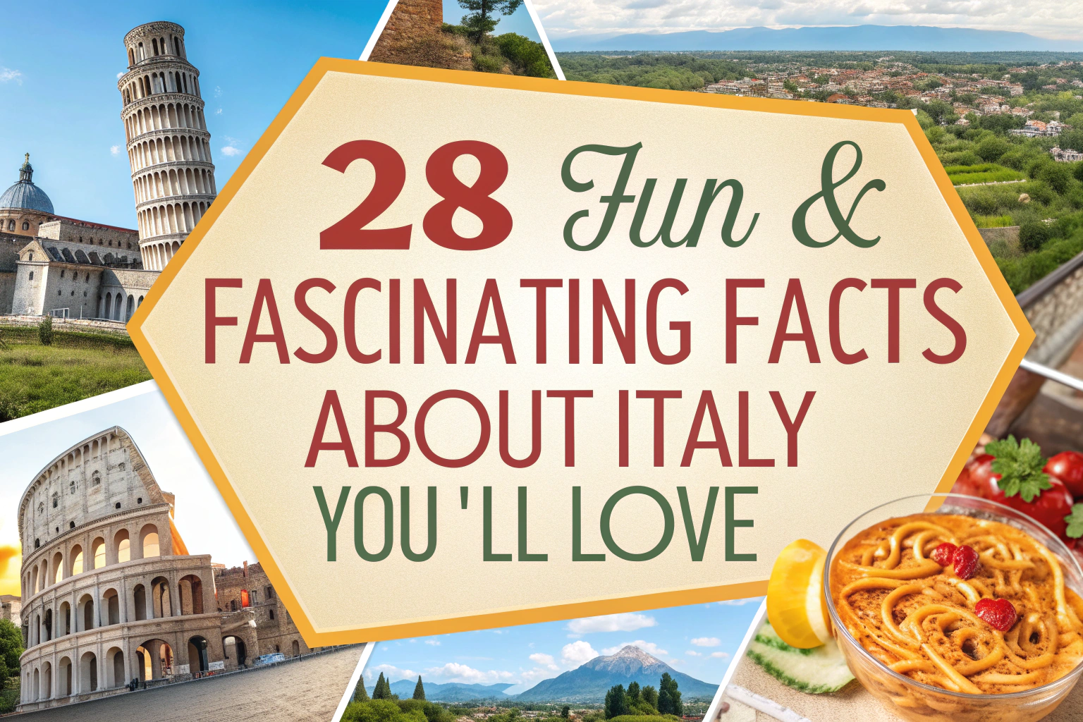 fun fascinating facts about italy you ll love
