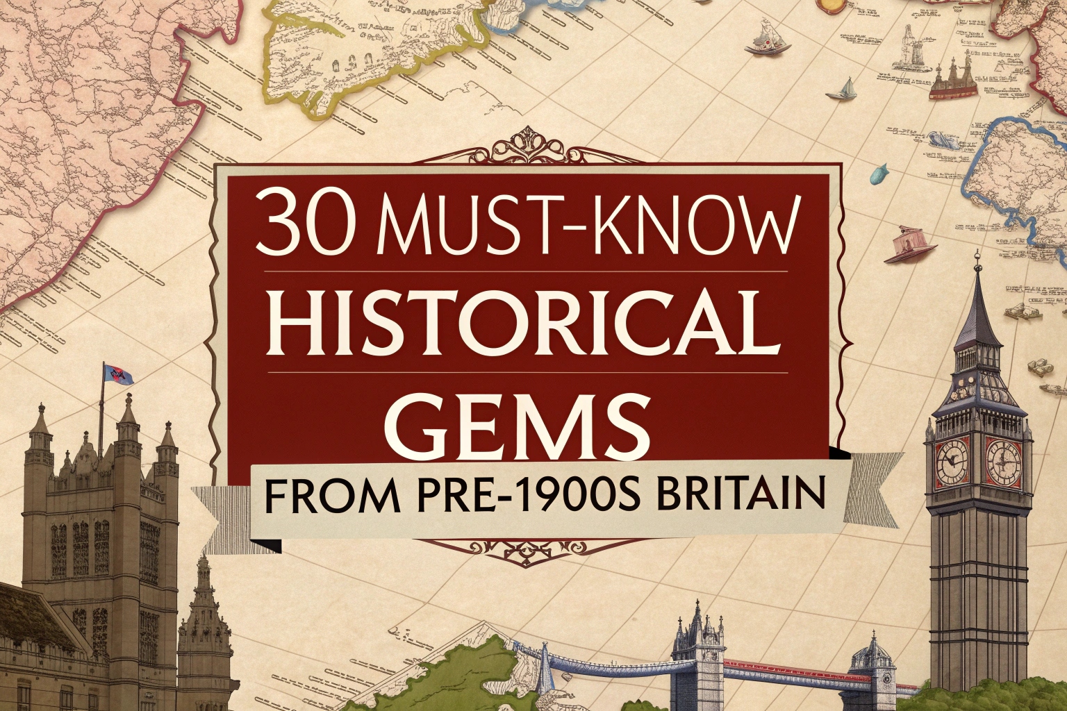 Historical Gems from Pre-1900s Britain