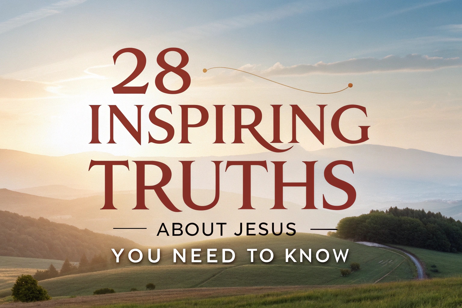 Inspiring Truths About Jesus