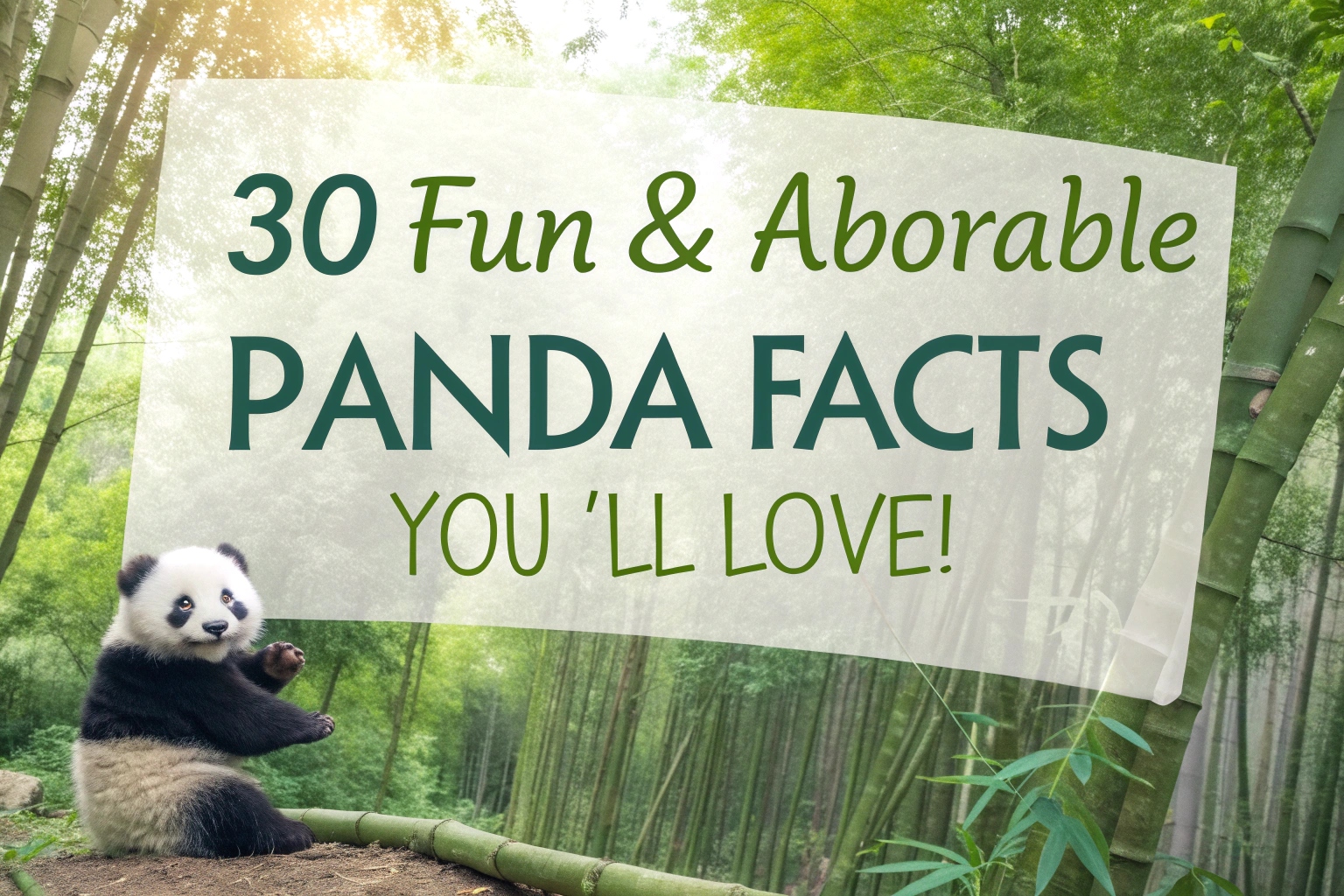 panda facts