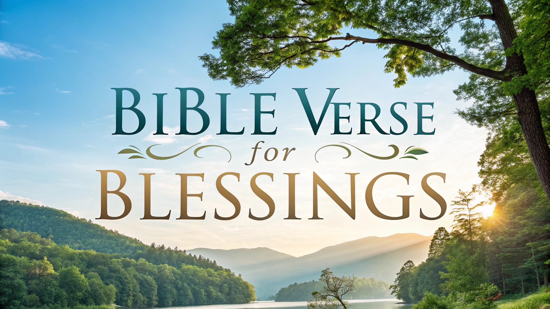 Bible Verse for Blessings