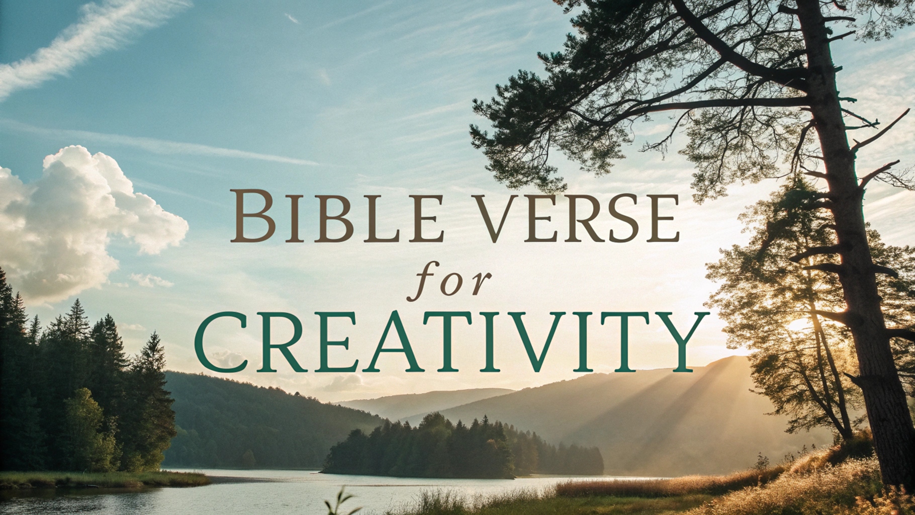 Bible Verse for Creativity