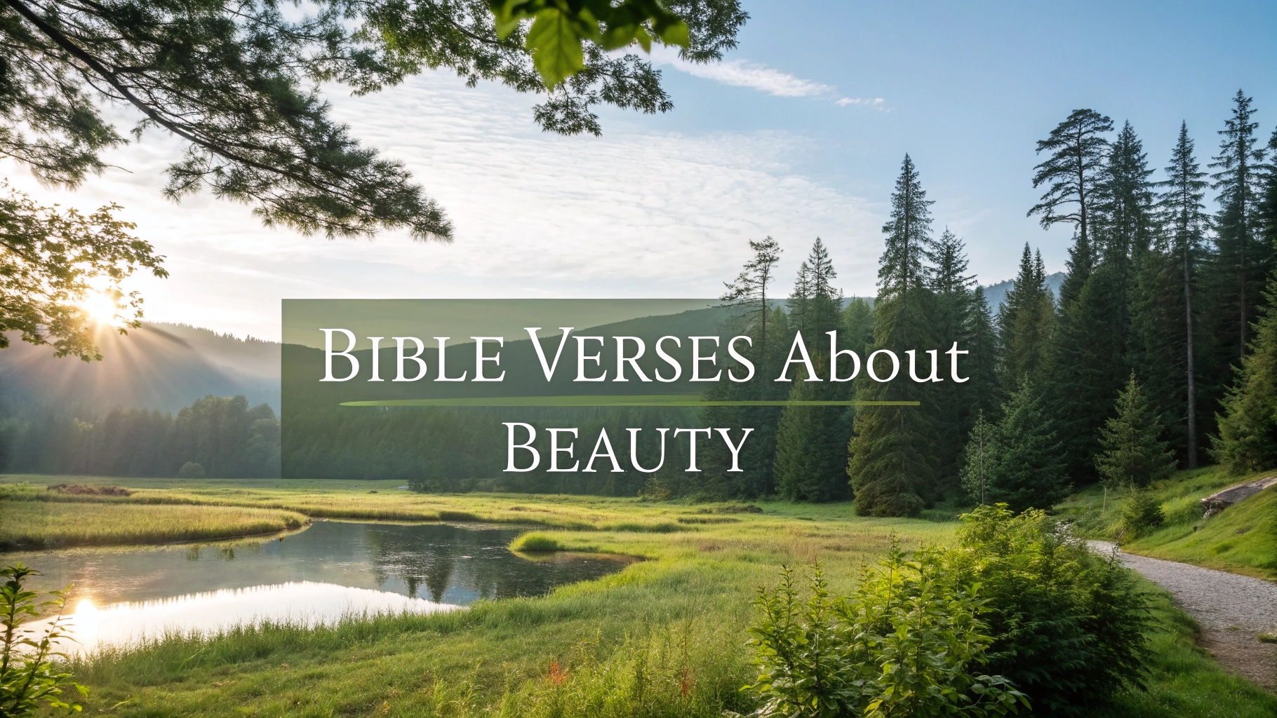 Bible Verses About Beauty