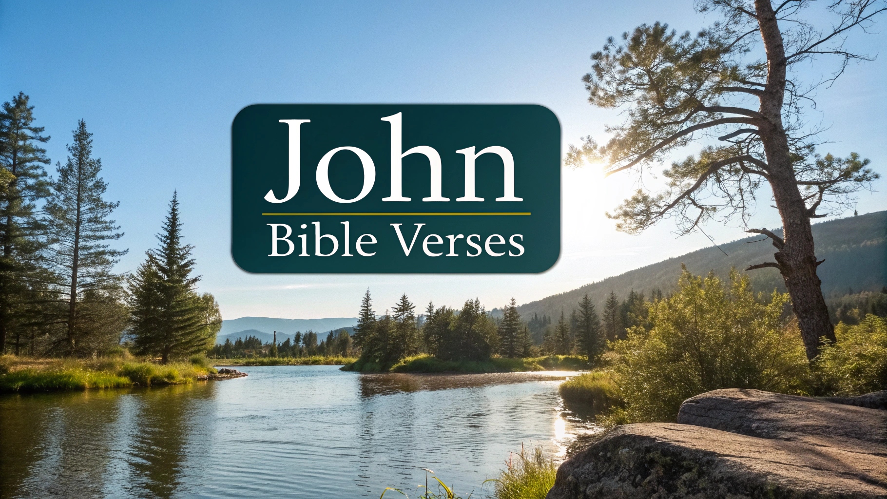 John Bible Verses