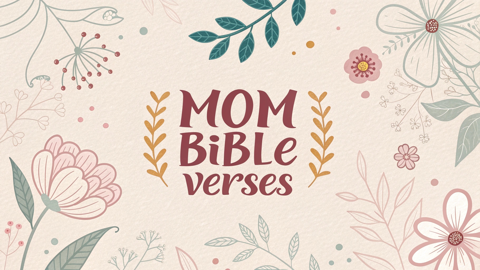Mom Bible Verses
