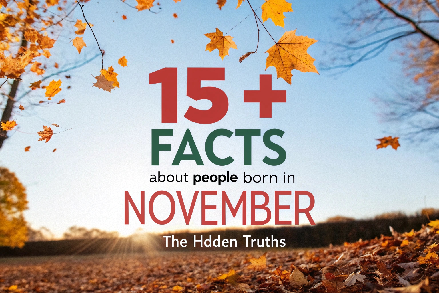 People Born in November