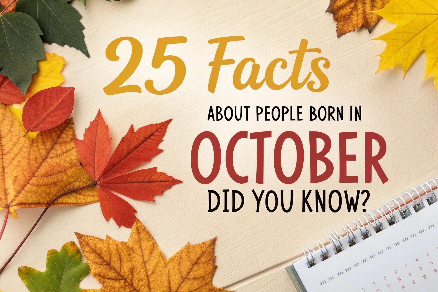 People Born in October