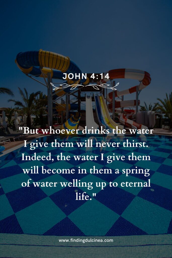 Bible Verses for a Day at the Waterpark