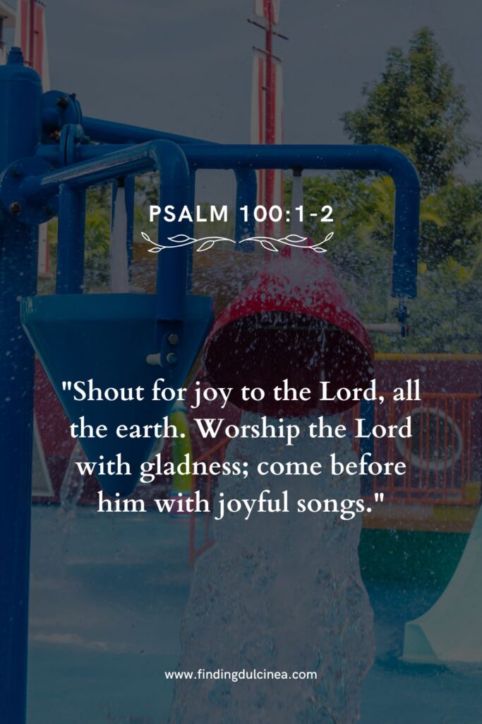 Bible Verses for a Day at the Waterpark
