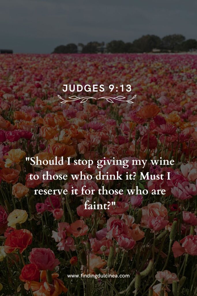 Bible Verses for a Wine & Cheese Type of Evening