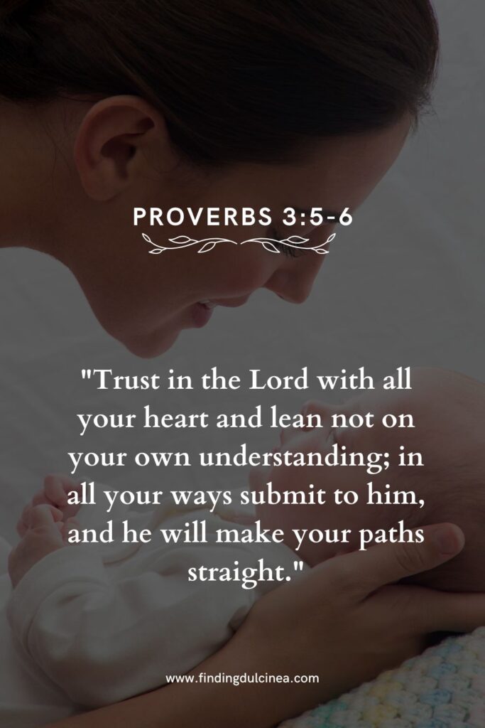 bible verse for new baby