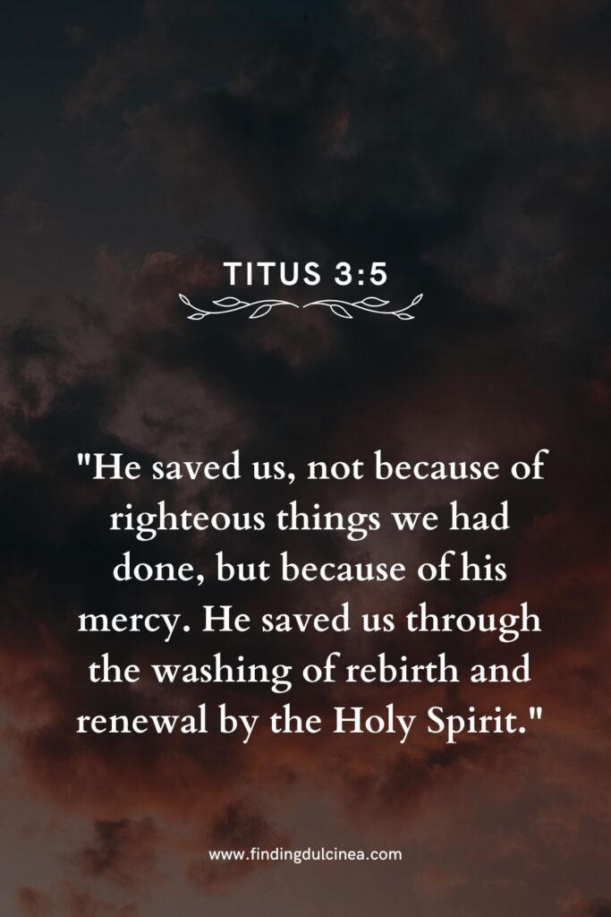 baptism bible verses