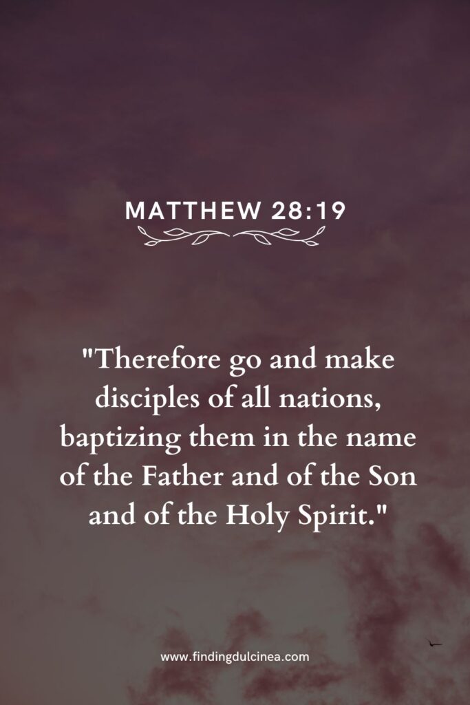 baptism bible verses