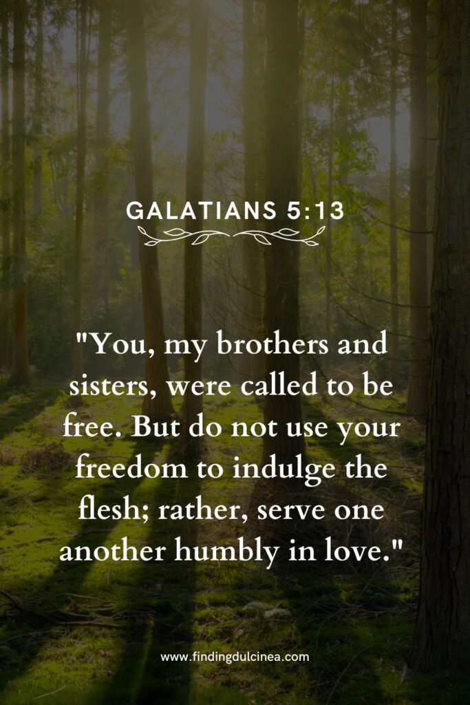 bible verse about freedom